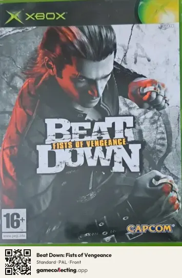 Beat Down: Fists of Vengeance Xbox, PAL box front