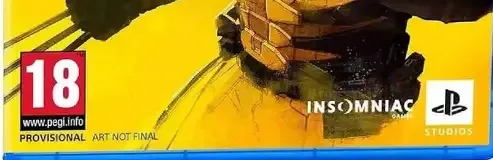 Marvel's Wolverine, the PEGI square on its front