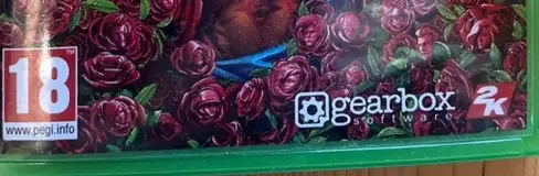 Borderlands 3, the PEGI square on its front