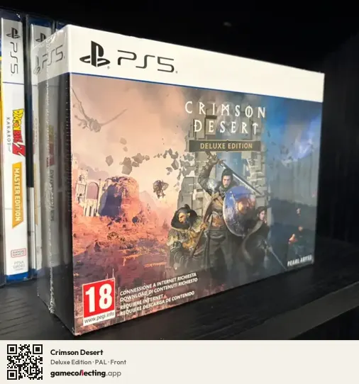 Crimson Desert PlayStation 5, PAL box front