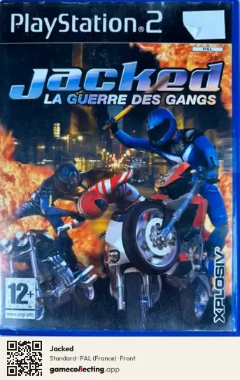 Jacked PlayStation 2, France box front