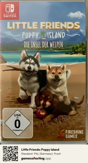 Little Friends: Puppy Island Nintendo Switch, Germany box front