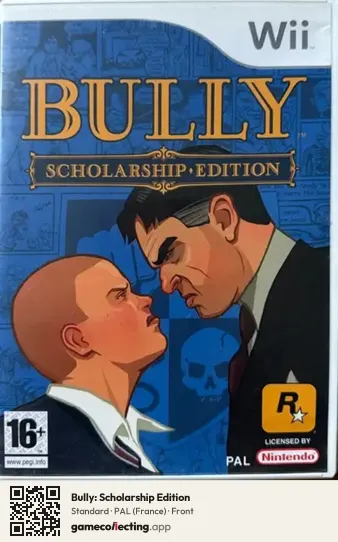 Bully: Scholarship Edition Nintendo Wii, France box front