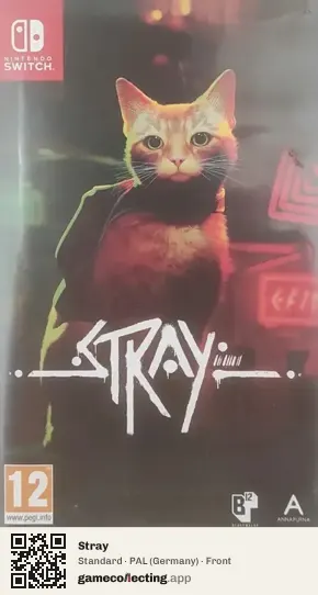 Stray Nintendo Switch, Germany box front