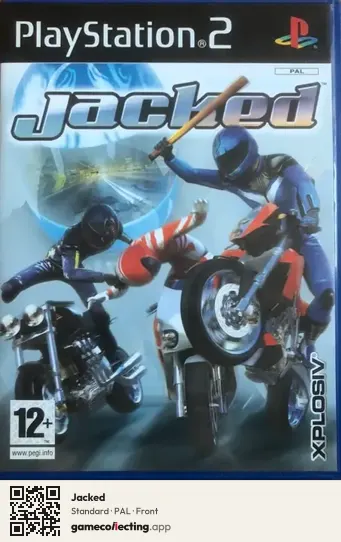 Jacked PlayStation 2, PAL box front