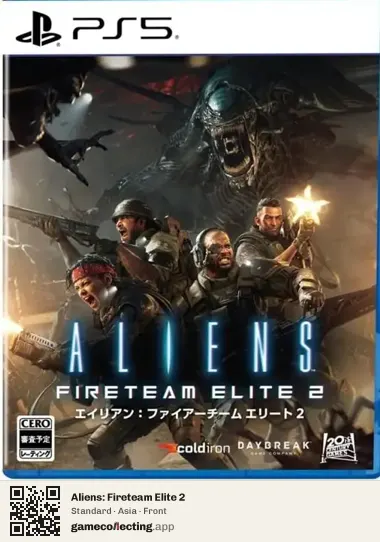 Aliens: Fireteam Elite 2 PlayStation 5, Asia box front