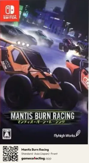 Mantis Burn Racing Nintendo Switch, Asia box front