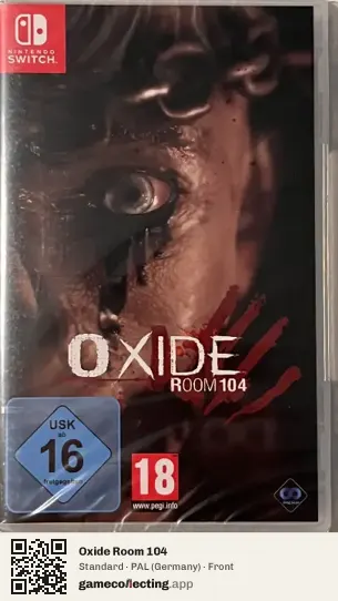 Oxide Room 104 Nintendo Switch, Germany box front