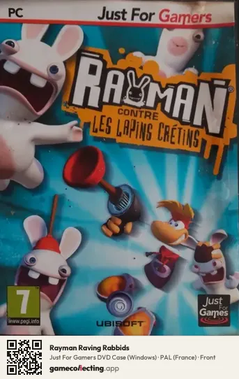 Rayman Raving Rabbids Computer, France box front