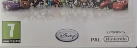 Disney Infinity, the PEGI square on its front