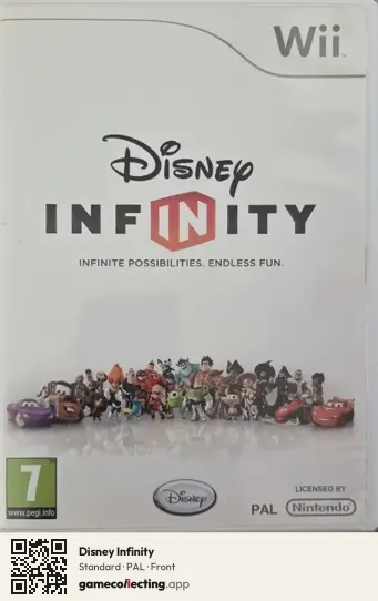 Disney Infinity Nintendo Wii, PAL box front