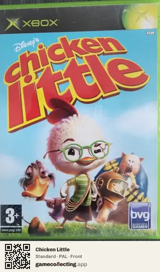 Chicken Little Xbox, PAL box front