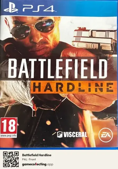 Battlefield Hardline PlayStation 4, PAL box front
