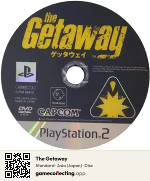 The Getaway PlayStation 2, Asia disc