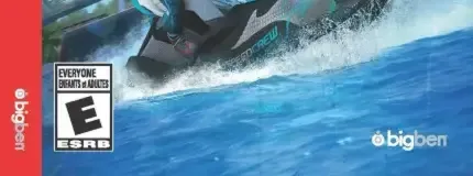 Aqua Moto Racing Utopia, the ESRB box on its front