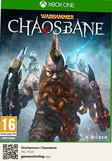 Warhammer: Chaosbane Xbox One, PAL box front