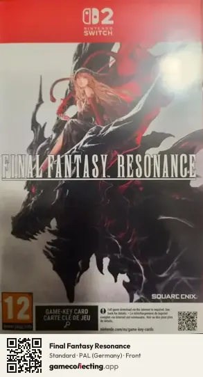 Final Fantasy Resonance Nintendo Switch 2, Germany box front