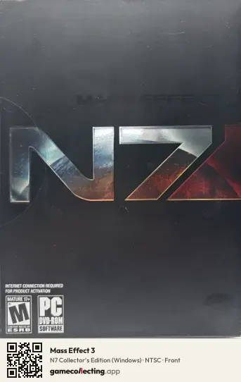 Mass Effect 3 Computer, NTSC box front