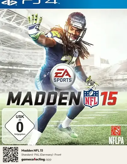 Madden NFL 15 PlayStation 4, Germany box front