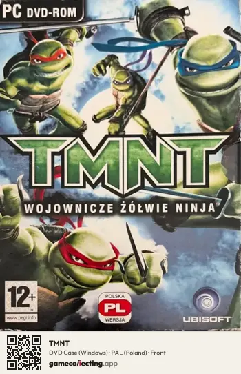 TMNT Computer, Poland box front