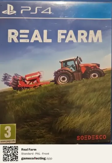 Real Farm PlayStation 4, PAL box front