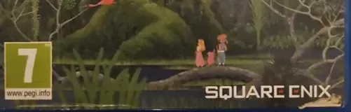 Secret of Mana, the PEGI square on its front