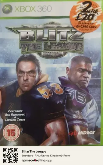 Blitz: The League Xbox 360, United Kingdom box front