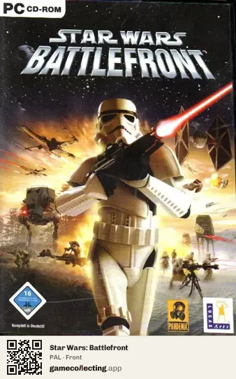 Star Wars: Battlefront Computer, PAL box front