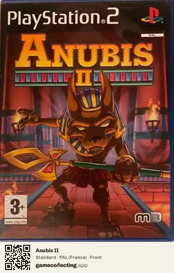 Anubis II PlayStation 2, France box front
