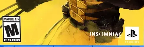 Marvel's Wolverine, the ESRB box on its front