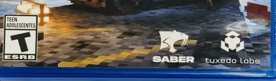 Teardown, the ESRB box on its front