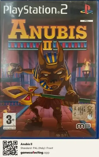 Anubis II PlayStation 2, Italy box front