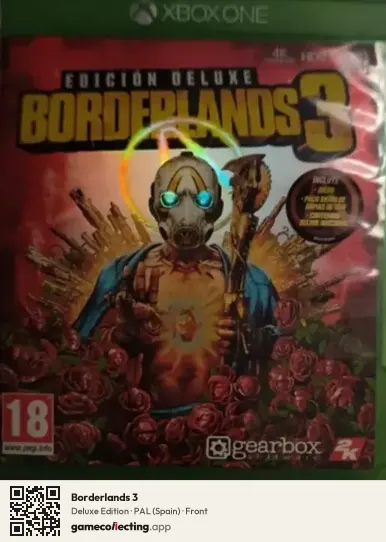 Borderlands 3 Xbox One, Spain box front