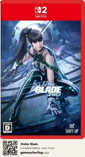 Stellar Blade Nintendo Switch 2, Asia box front