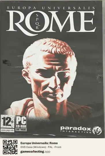 Europa Universalis: Rome Computer, PAL box front
