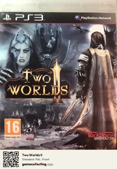 Two Worlds II PlayStation 3, PAL box front