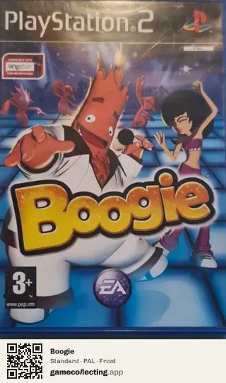 Boogie PlayStation 2, PAL box front