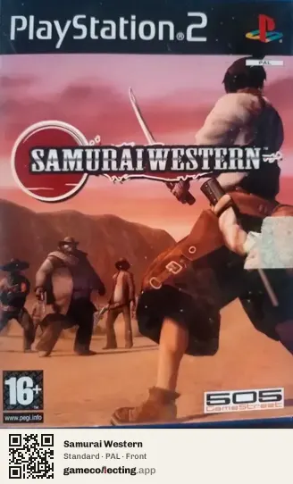 Samurai Western PlayStation 2, PAL box front