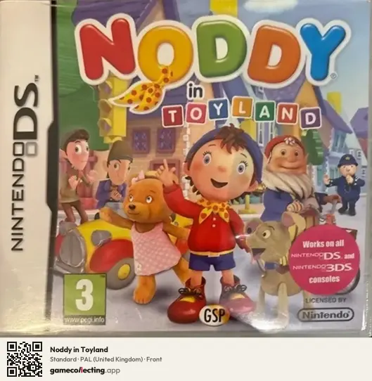 Noddy in Toyland Nintendo DS, United Kingdom box front