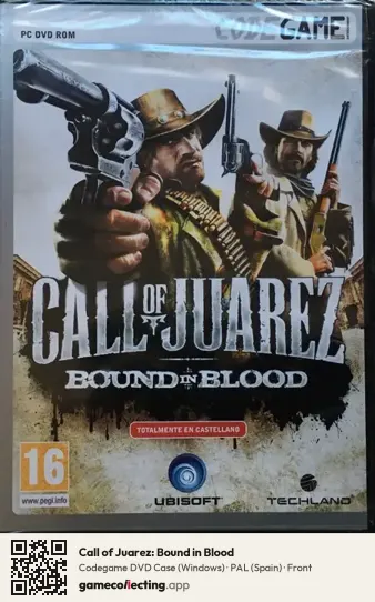 Call of Juarez: Bound in Blood Computer, Spain box front