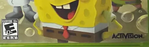 SpongeBob SquarePants: Plankton's Robotic Revenge, the ESRB box on its front