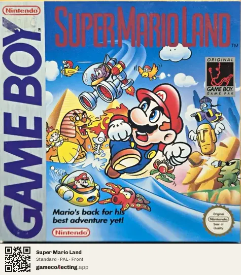 Super Mario Land Game Boy, PAL box front