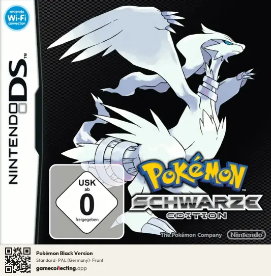 Pokémon Black Version Nintendo DS, Germany box front