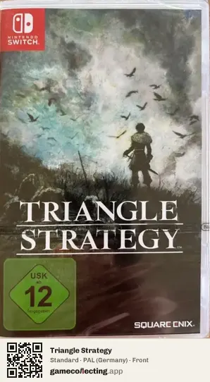 Triangle Strategy Nintendo Switch, Germany box front
