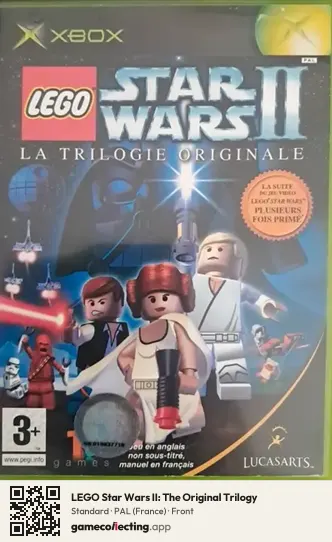 LEGO Star Wars II: The Original Trilogy Xbox, France box front
