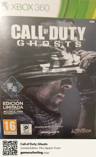 Call of Duty: Ghosts Xbox 360, Spain box front