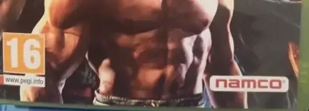 Tekken 6, the PEGI square on its front