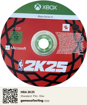 NBA 2K25 Xbox Series X, PAL disc