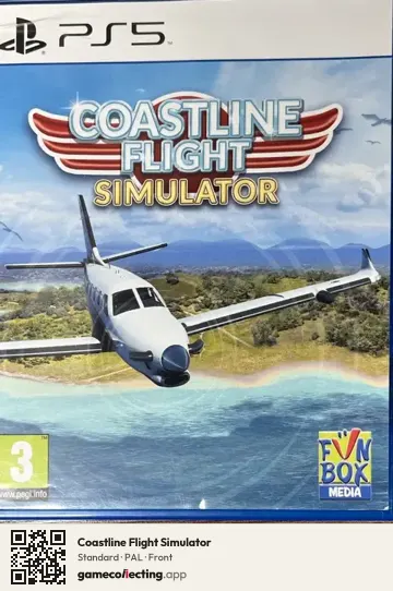 Coastline Flight Simulator PlayStation 5, PAL box front