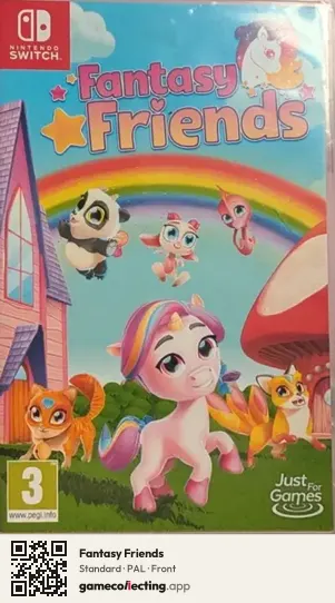 Fantasy Friends Nintendo Switch, PAL box front